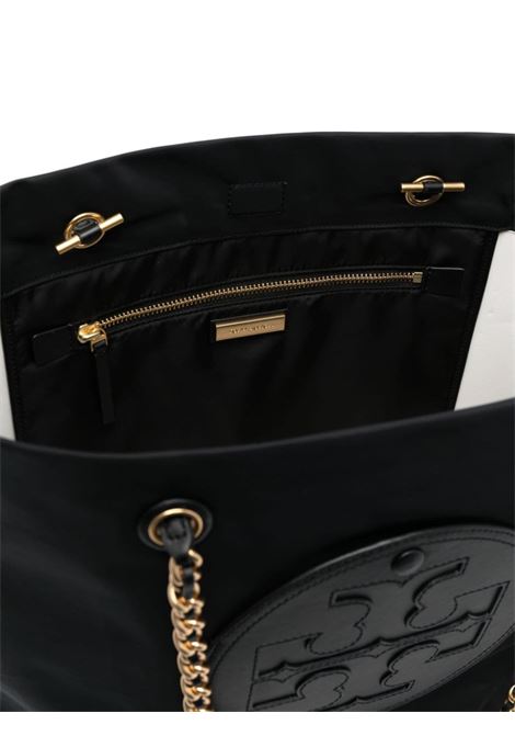 Black Ella logo-patch tote bag - TORY BURCH women TORY BURCH | 152313001